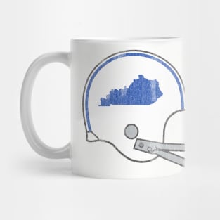 Kentucky Vintage Football Helmet Mug